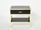 Black Lacquered Brass Nightstands from Michel Pigneres, 1970s, Set of 2, Image 3