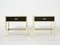 Black Lacquered Brass Nightstands from Michel Pigneres, 1970s, Set of 2, Image 5