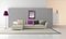 Amethyst Murano Glass Mirror by Fratelli Tosi, Image 2