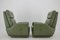 1970s Green Leatherette Armchairs, Czechoslovakia, Set of 2, Image 2