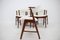 Teak Model 32 Dining Chairs in Sheepskin Fabric by Kai Kristiansen, 1960s, Set of 6 11