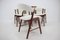 Teak Model 32 Dining Chairs in Sheepskin Fabric by Kai Kristiansen, 1960s, Set of 6 8