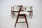Teak Model 32 Dining Chairs in Sheepskin Fabric by Kai Kristiansen, 1960s, Set of 6 7