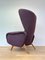 Mid-Century Wing Chair Inspired by Marco Zanuso, 1970s 2