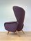 Mid-Century Wing Chair Inspired by Marco Zanuso, 1970s, Image 2