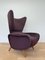 Mid-Century Wing Chair Inspired by Marco Zanuso, 1970s, Image 3