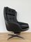 Mid-Century Swivel Leather Armchair from Peem, Finland, 1970s, Image 2