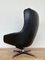 Mid-Century Swivel Leather Armchair from Peem, Finland, 1970s 5
