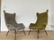 Fibreglass Wing Chairs attributed to Miroslav Navratil, 1970s, Set of 2 2