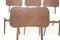 Teak Dining Chairs Model 74 by Ib Kofod-Larsen, Denmark, 1960s, Set of 4, Image 13