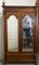 French Arts & Crafts Walnut Double Door Armoire with Mirror, 1890 10