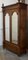 French Arts & Crafts Walnut Double Door Armoire with Mirror, 1890 3