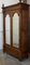 French Arts & Crafts Walnut Double Door Armoire with Mirror, 1890, Image 3