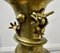 Large Oriental Decorated Brass Vase, 1900 5