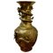 Large Oriental Decorated Brass Vase, 1900, Image 1