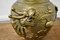 Large Oriental Decorated Brass Vase, 1900 4