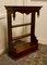 French Country Oak Wall Hanging Shelf with Drawers, 1930 3