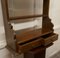 French Country Oak Wall Hanging Shelf with Drawers, 1930 7