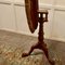 Mahogany Tilt Top Bird Cage Wine Table in Mahogany, 1950 3