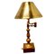 French Adjustable Brass Desk Lamp, 1960, Image 1
