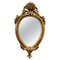 Small Rococo Gilt Wall Mirror, 1960, Image 1