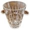 French Art Deco Ice Bucket in Crystal, 1920 1