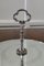 French Silver Plated and Glass Cake Stand, 1960s, Image 6