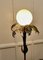 French Conservatory Painted Toleware Floor Lamp, 1960s 8