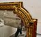 Espejo de overmantel grande dorado, década de 1850, Imagen 9