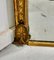 Espejo de overmantel grande dorado, década de 1850, Imagen 6