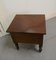 Mahogany Occasional Table with Storage Compartment, 1880s 4