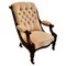 William IV Mahogany Button Back Chair, 1830s 1