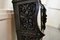 Victorian Carved Oak Wall Hanging Display Cabinet, 1860s 6