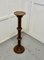 19th Century Carved Mahogany Pedestal Torchere, 1870s, Image 2