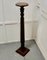 Tall 19th Century Carved Mahogany Pedestal, 1880s, Image 3