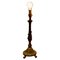 Lámpara de mesa decorativa de latón chapado, años 20, Imagen 1