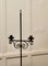 Tall Arts and Crafts Wrought Iron Candleholder or Torchère, 1880s 3