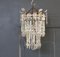 2-Tier Waterfall Crystal Chandelier, 1920s 4