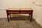 Art Deco Style Walnut and Maple Reception Desk, 1960s 3