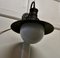 Lámparas de pared industriales grandes de cobre y esfera, años 20. Juego de 2, Imagen 5
