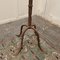 Gothic Wrought Iron Floor Candleholder, 1930s 4