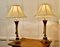 Shabby Crackle Painted Corinthian Column Table Lamps, 1970s, Set of 2, Image 2