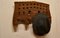 Moroccan Carved Fruitwood Coat-Hat Hooks, 1950s, Image 3
