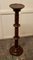 19th Century Carved Mahogany Pedestal Torchere, 1870s 4