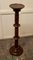 19th Century Carved Mahogany Pedestal Torchere, 1870s, Image 4