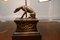 Französische Windhund Statue Lampe aus Messing, 1910er 2