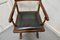 Chaise de Bureau Arts & Crafts avec Cadre en X en Acajou, 1880s 4