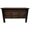 19th Century Carved Panelled Oak Coffer, Image 1