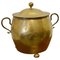 Arts & Crafts Brass Coal Bucket with Lid, 1880s 1