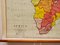 Large University Chart Africa by Bacon, 1920s 2